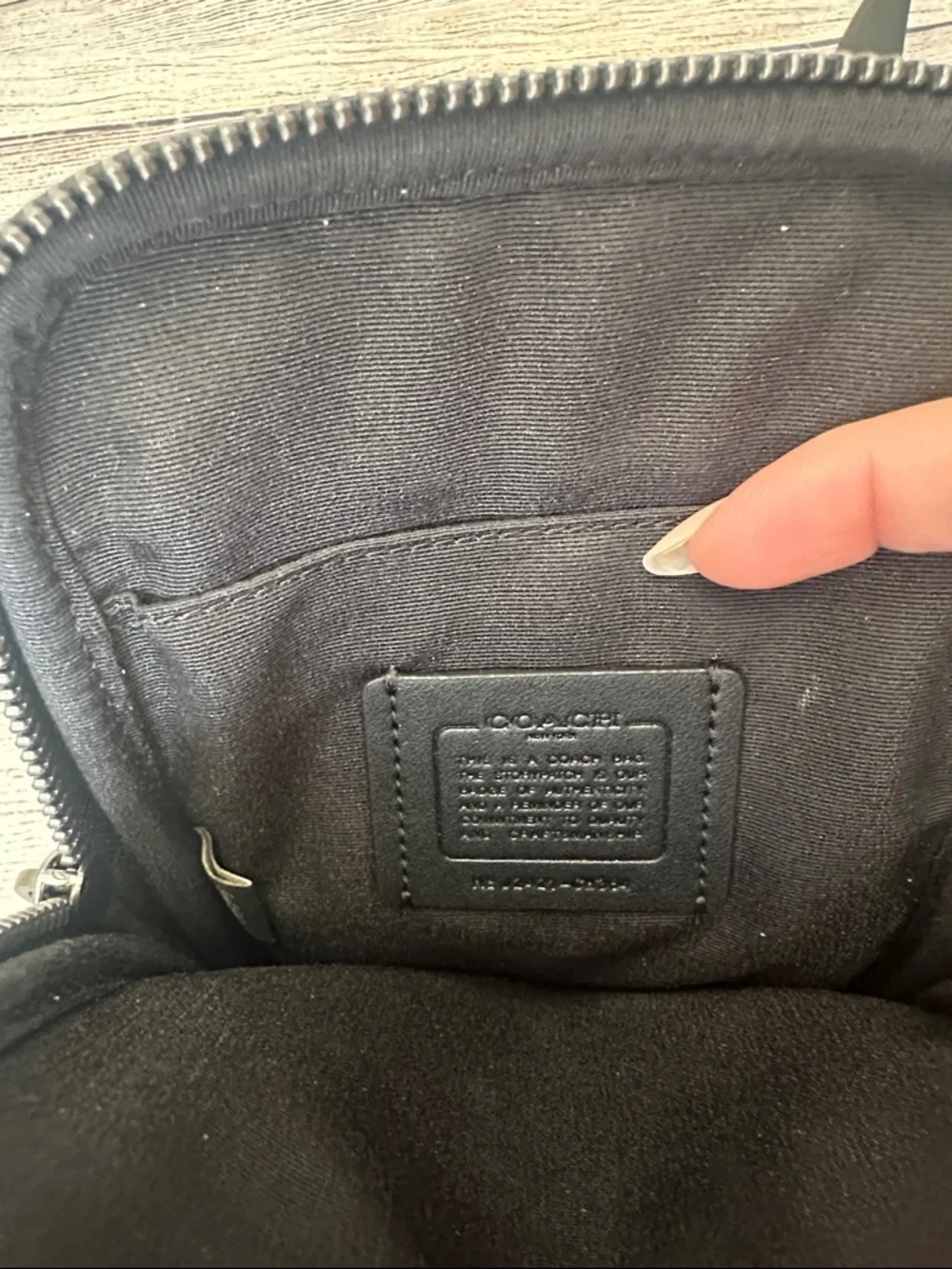 Coach compact crossbody